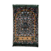 Emerald Paradise Blossom - Premium Quilted Prayer Mat